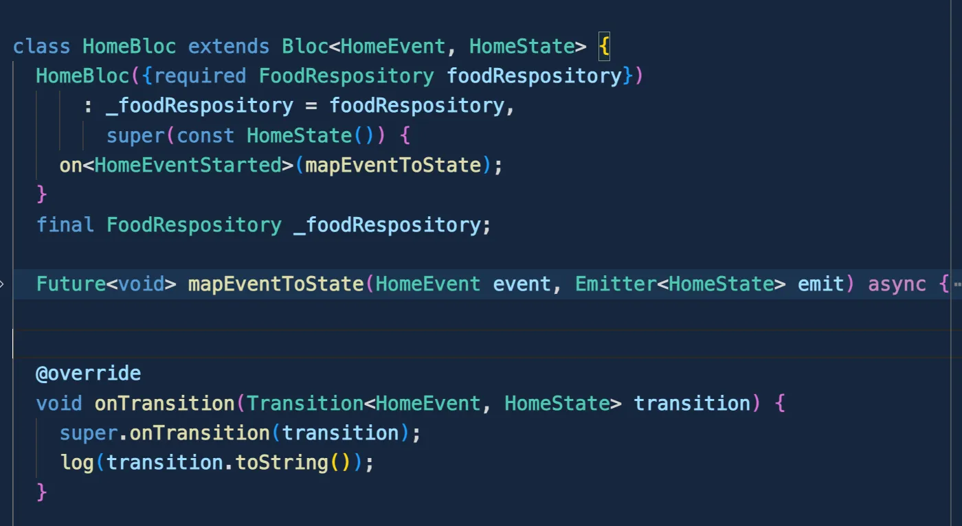 onTransition Screenshot