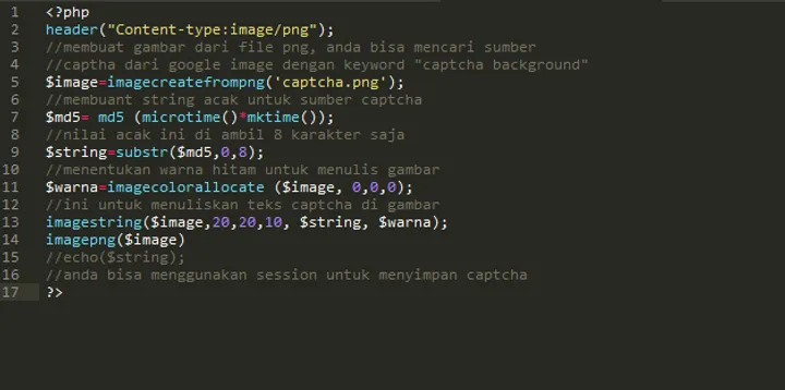 Create an Automatic Captcha Using PHP