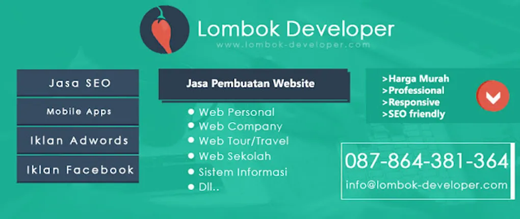 Website Services in Lombok, Mataram NTB