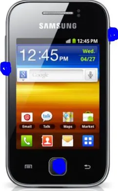 Samsung Galaxy Young Screenshot